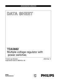 Datasheet TDA3682 manufacturer Philips