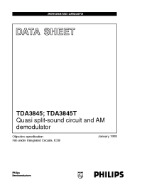 Datasheet TDA3845T manufacturer Philips