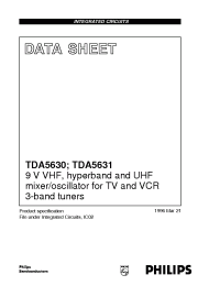 Datasheet TDA5630M manufacturer Philips
