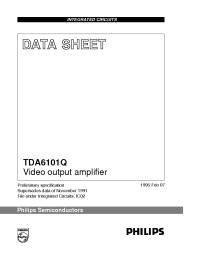 Datasheet TDA6101Q/N2 manufacturer Philips