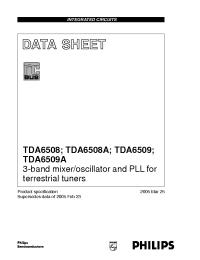 Datasheet TDA6508A manufacturer Philips