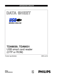 Datasheet TDA8044AH/C2 manufacturer Philips