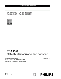Datasheet TDA8044H manufacturer Philips