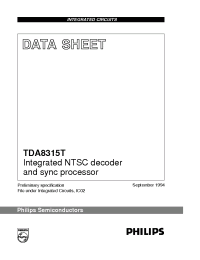 Datasheet TDA8315 manufacturer Philips