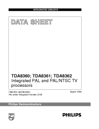 Datasheet TDA8360 manufacturer Philips
