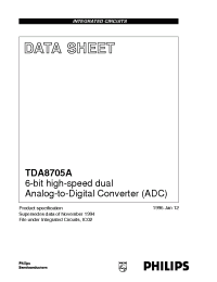 Datasheet TDA8705AT/C1 manufacturer Philips