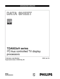 Datasheet TDA9330H/N2 manufacturer Philips