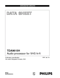 Datasheet TDA9615 manufacturer Philips