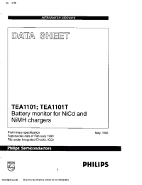 Datasheet TEA1101 manufacturer Philips