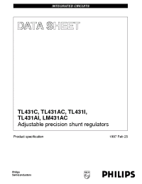 Datasheet TL431ACD manufacturer Philips