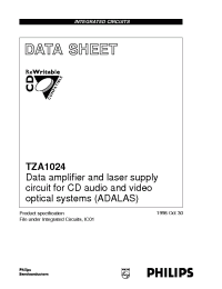Datasheet TZA1024 manufacturer Philips