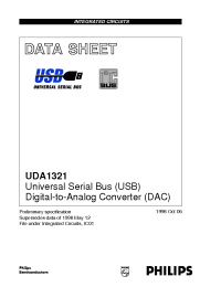 Datasheet UDA1321 manufacturer Philips