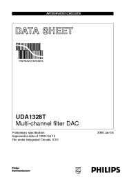 Datasheet UDA1328 manufacturer Philips