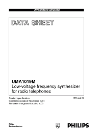 Datasheet UMA1019M manufacturer Philips