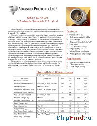Datasheet SD012-44-62-221 manufacturer Advanced Photonix