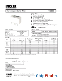 Datasheet PC303-12 manufacturer Picker