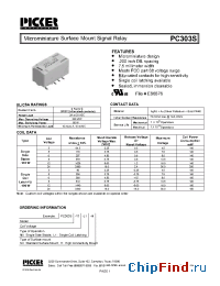 Datasheet PC303S manufacturer Picker