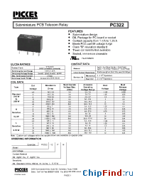 Datasheet PC322-12L manufacturer Picker