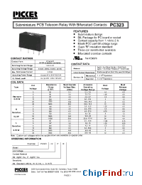 Datasheet PC323-12H manufacturer Picker