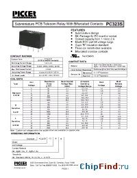 Datasheet PC323S manufacturer Picker