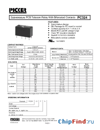 Datasheet PC324-12RB manufacturer Picker