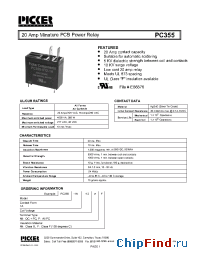 Datasheet PC355 manufacturer Picker