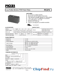 Datasheet PC3751A-12S1 manufacturer Picker