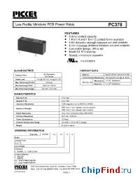 Datasheet PC3781A-12SC manufacturer Picker