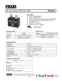 Datasheet PC3791A-12F manufacturer Picker