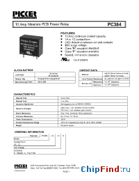 Datasheet PC3841A-12S manufacturer Picker