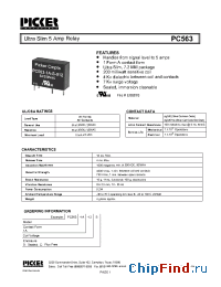 Datasheet PC5631A-12C manufacturer Picker