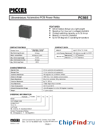 Datasheet PC5651A-12 manufacturer Picker