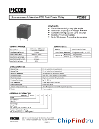 Datasheet PC5672A-12 manufacturer Picker