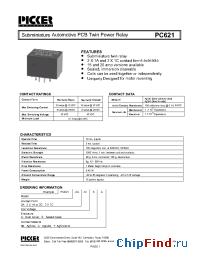Datasheet PC6212C-12ST manufacturer Picker
