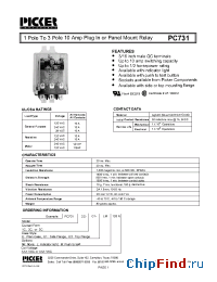 Datasheet PC7313C-12C3 manufacturer Picker