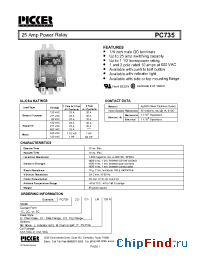 Datasheet PC7351C-12M manufacturer Picker