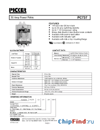 Datasheet PC7371XC1L120A manufacturer Picker
