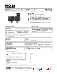 Datasheet PC7951UC1-12SN manufacturer Picker