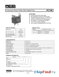 Datasheet PC798 manufacturer Picker