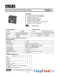 Datasheet PC8351A-12SBH manufacturer Picker