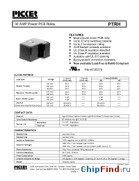 Datasheet PTRH1A12 manufacturer Picker