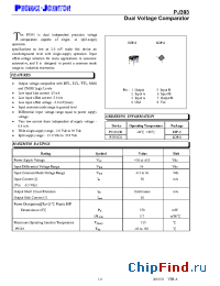 Datasheet PJ393 manufacturer Promax-Johnton