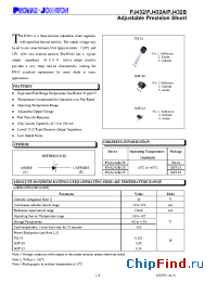 Datasheet PJ432ACT manufacturer Promax-Johnton