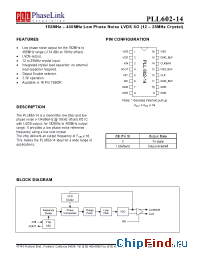 Datasheet P602-14OC manufacturer PhaseLink