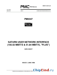 Datasheet PM5347-RI manufacturer PMC-Sierra