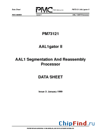 Datasheet PM73121 manufacturer PMC-Sierra