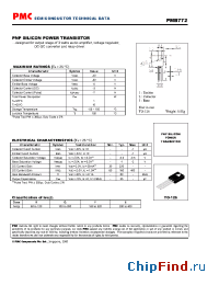 Datasheet PMB772 manufacturer PMC-Sierra