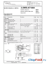 Datasheet 2-2W5I-AT1004S16 manufacturer Power Semiconductors