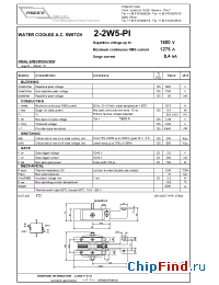 Datasheet 2-2W5-PI manufacturer Power Semiconductors
