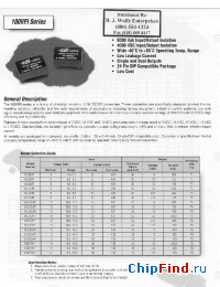 Datasheet 112D15VFI manufacturer Power-One